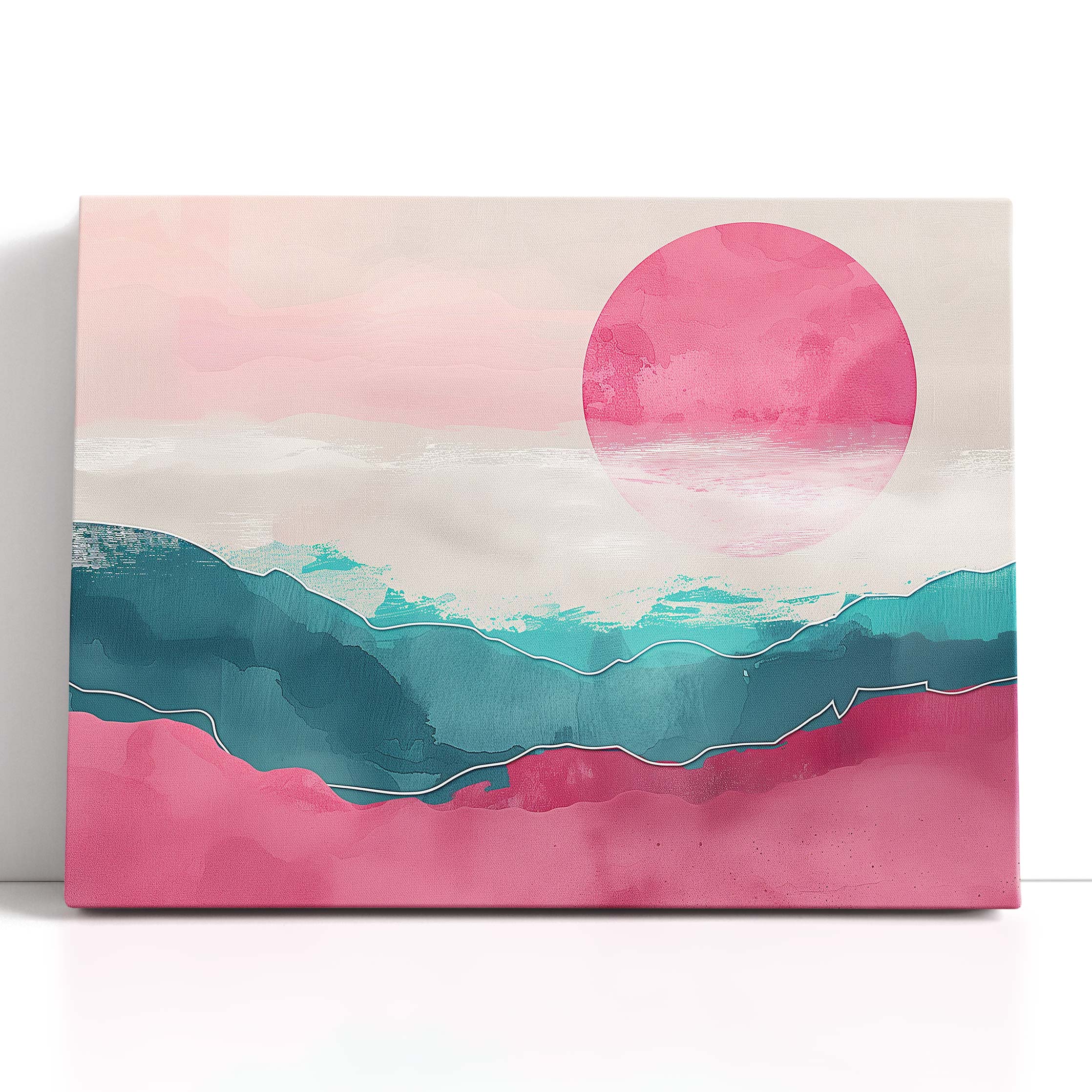 Abstract Landscape Wall Decor