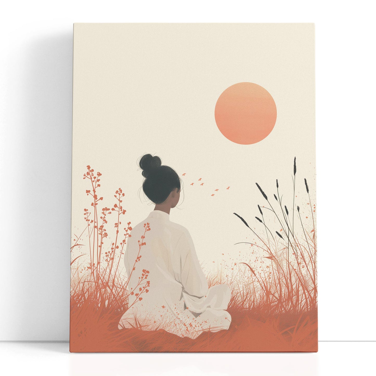 Serene Dusk Canvas Art