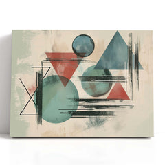 Boho Style Geometric - Canvas Print