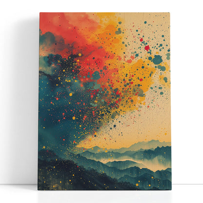 Dynamic Nature Scene Canvas