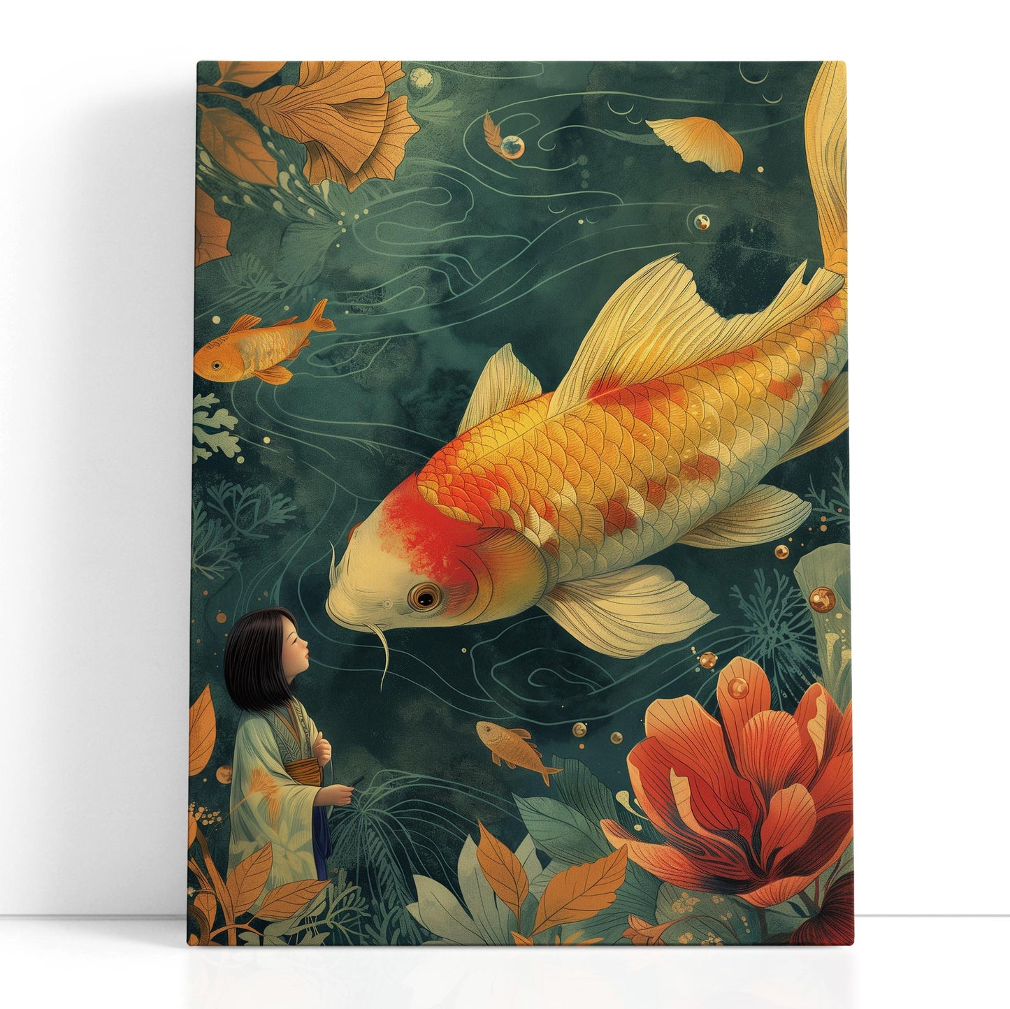  Canvas Art Lush Aquatic