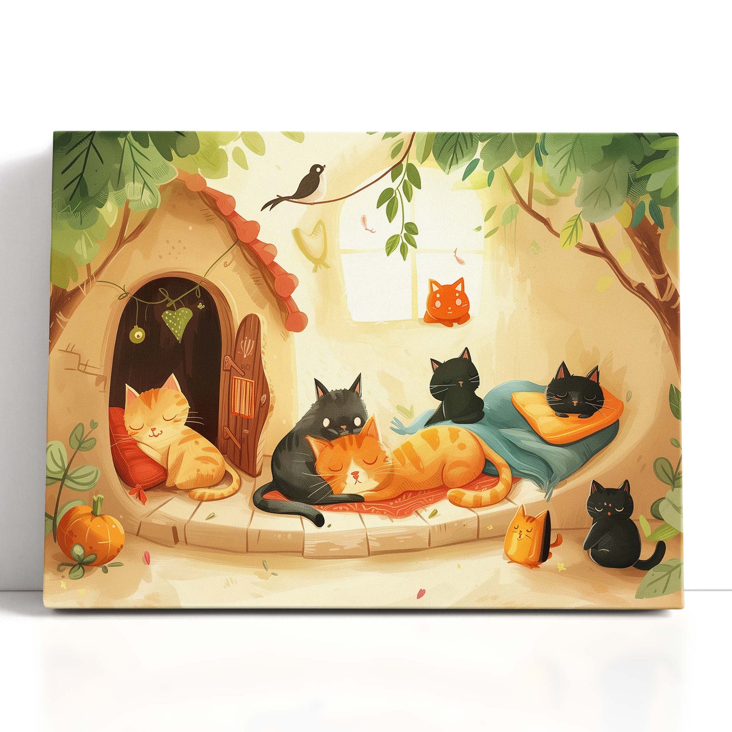  Feline Friends Wall Decor