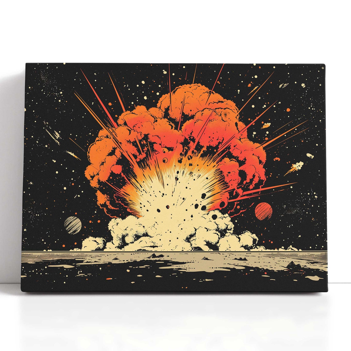 Cosmic Event Canvas Art