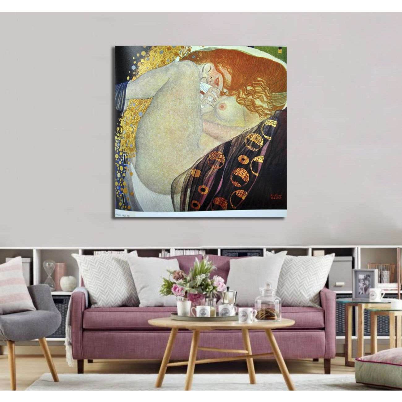 Danae, 1907-08 - Ready to Hang Canvas PrintCanvas art arrives ready to hang, with hanging accessories included and no additional framing required. Every canvas print is hand-crafted, made on-demand at our workshop and expertly stretched around 100% North