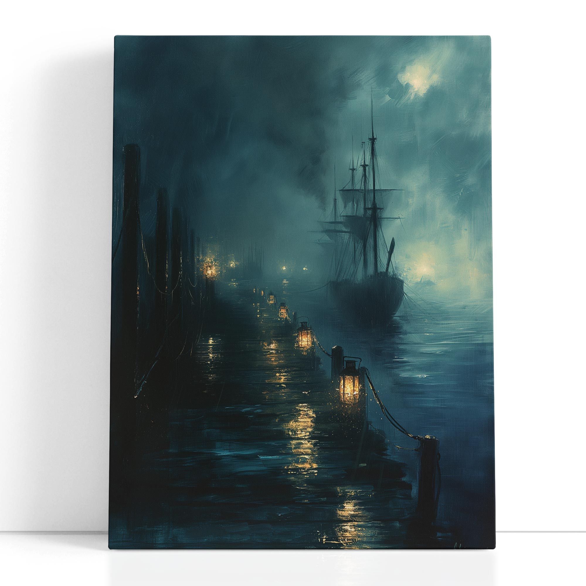 Reflective Water Canvas Print