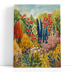 Impressionist Garden Wall Print