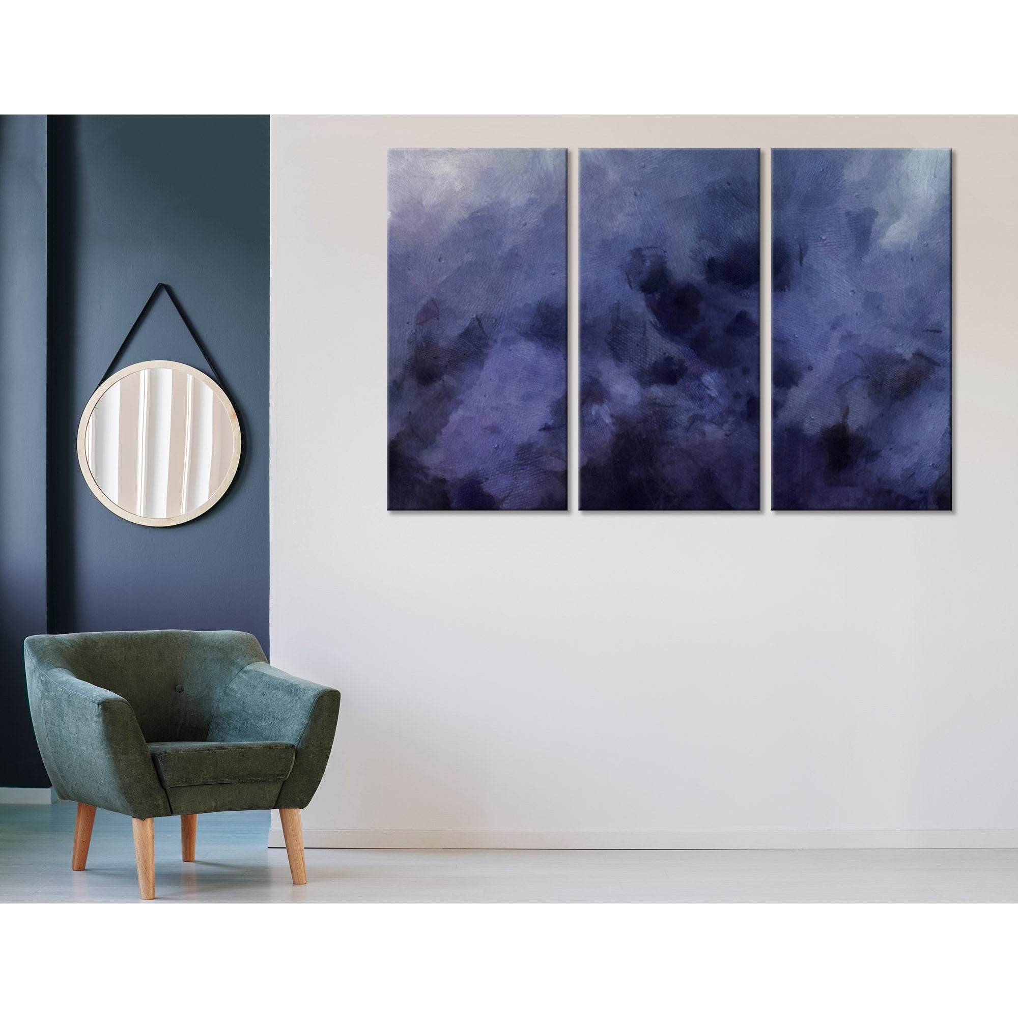 Purple Fog Abstract №04363 Ready to Hang Canvas PrintCanvas art arrives ready to hang, with hanging accessories included and no additional framing required. Every canvas print is hand-crafted, made on-demand at our workshop and expertly stretched around 1