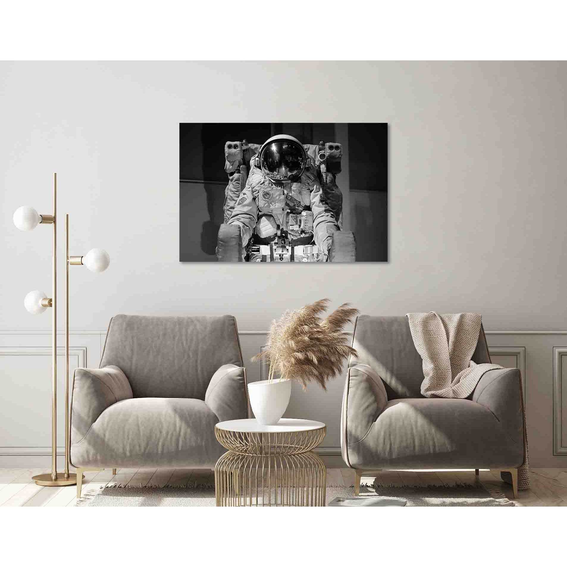 Equipped astronaut №D2815 Ready to Hang Canvas PrintCanvas art arrives ready to hang, with hanging accessories included and no additional framing required. Every canvas print is hand-crafted, made on-demand at our workshop and expertly stretched around 10
