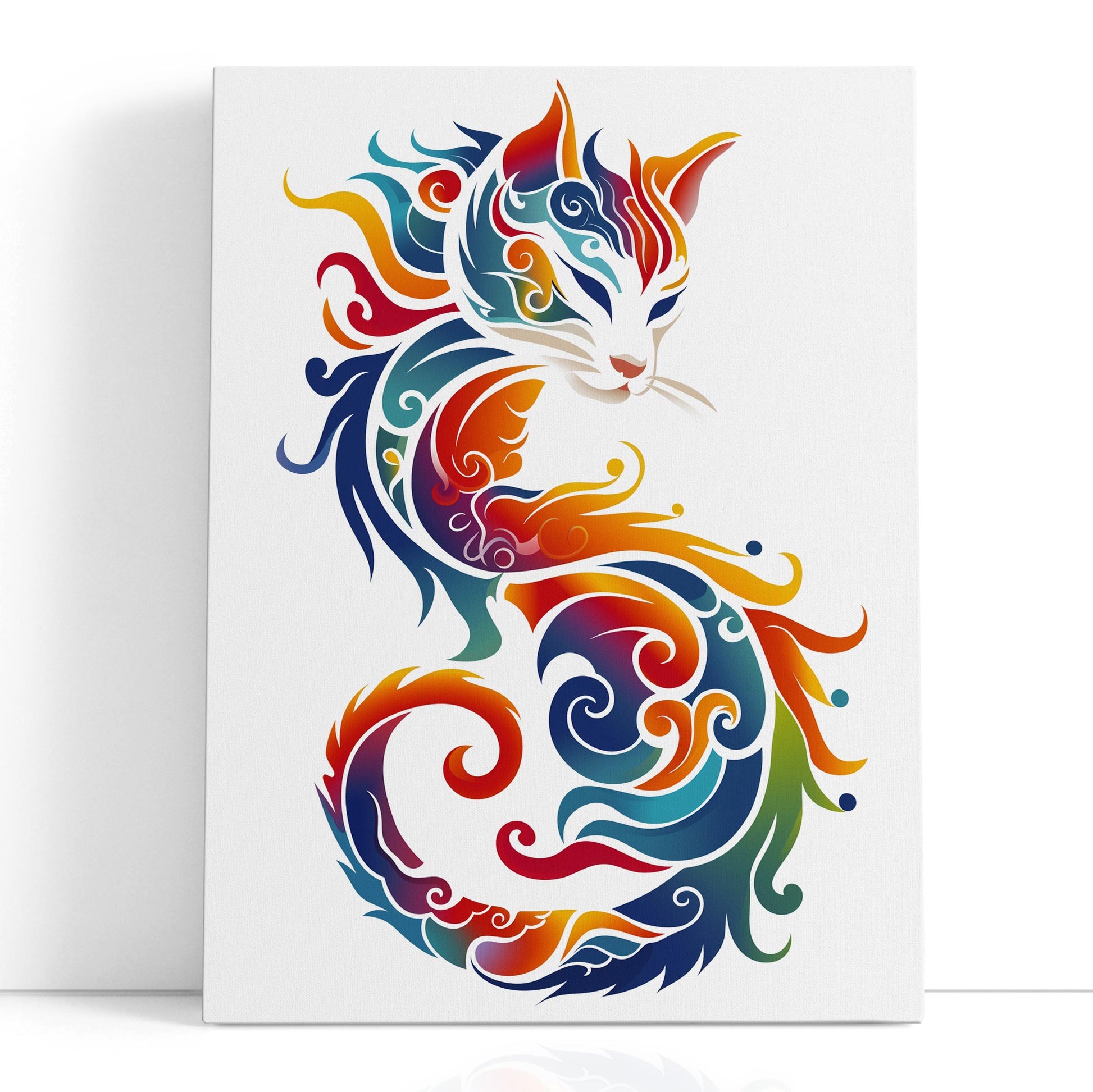 Whimsical Cat Print