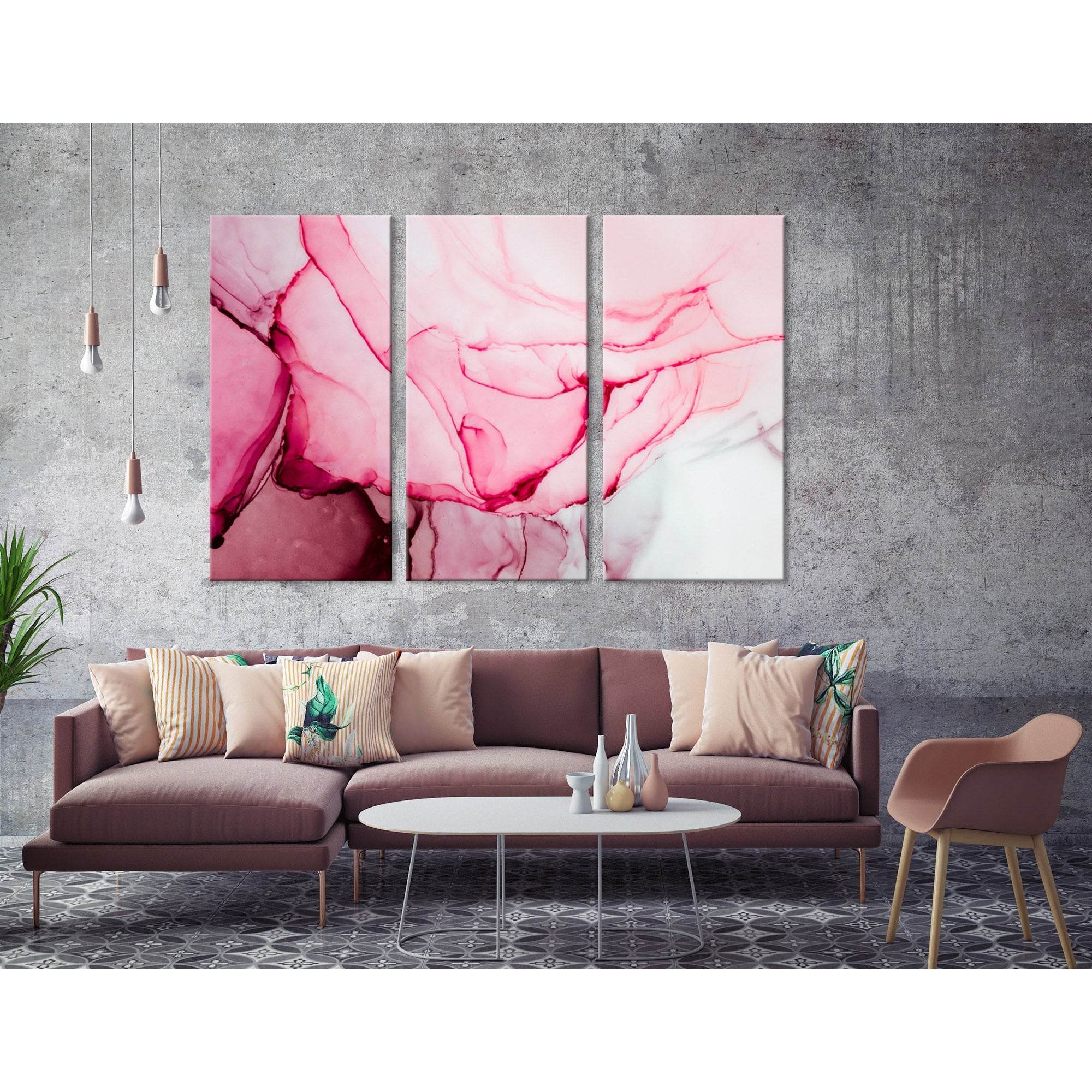 Rose Petals Abstract №04286 Ready to Hang Canvas PrintCanvas art arrives ready to hang, with hanging accessories included and no additional framing required. Every canvas print is hand-crafted, made on-demand at our workshop and expertly stretched around