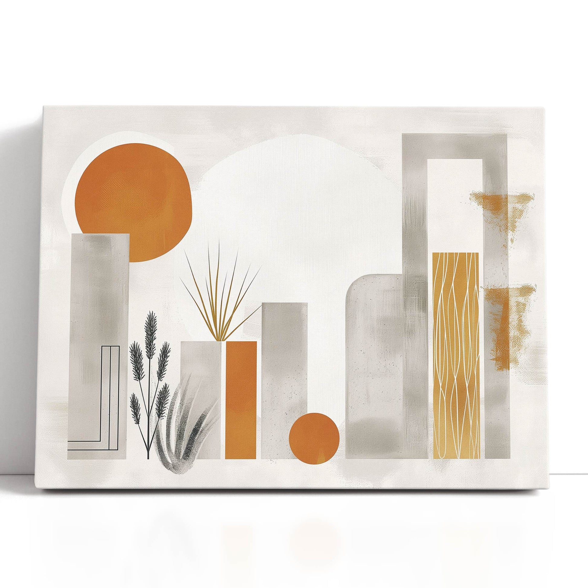 Botanical Shapes Canvas Art