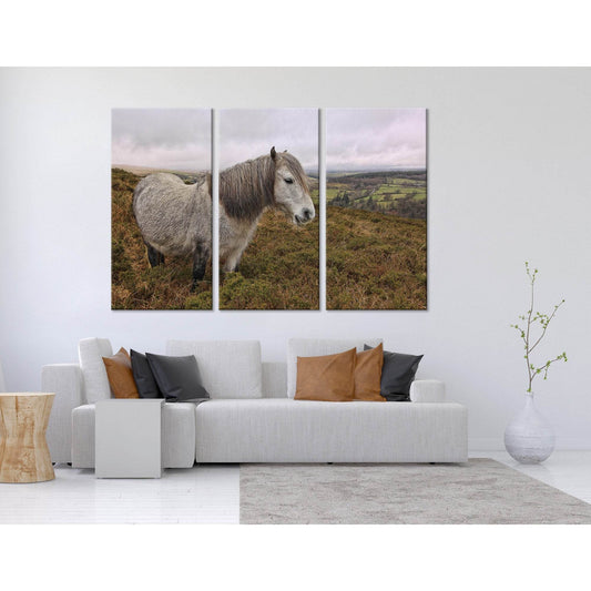 Dartmoor Pony Landscape №04250 Ready to Hang Canvas PrintCanvas art arrives ready to hang, with hanging accessories included and no additional framing required. Every canvas print is hand-crafted, made on-demand at our workshop and expertly stretched arou