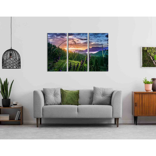 The forest at sunset №D1754 Ready to Hang Canvas PrintCanvas art arrives ready to hang, with hanging accessories included and no additional framing required. Every canvas print is hand-crafted, made on-demand at our workshop and expertly stretched around