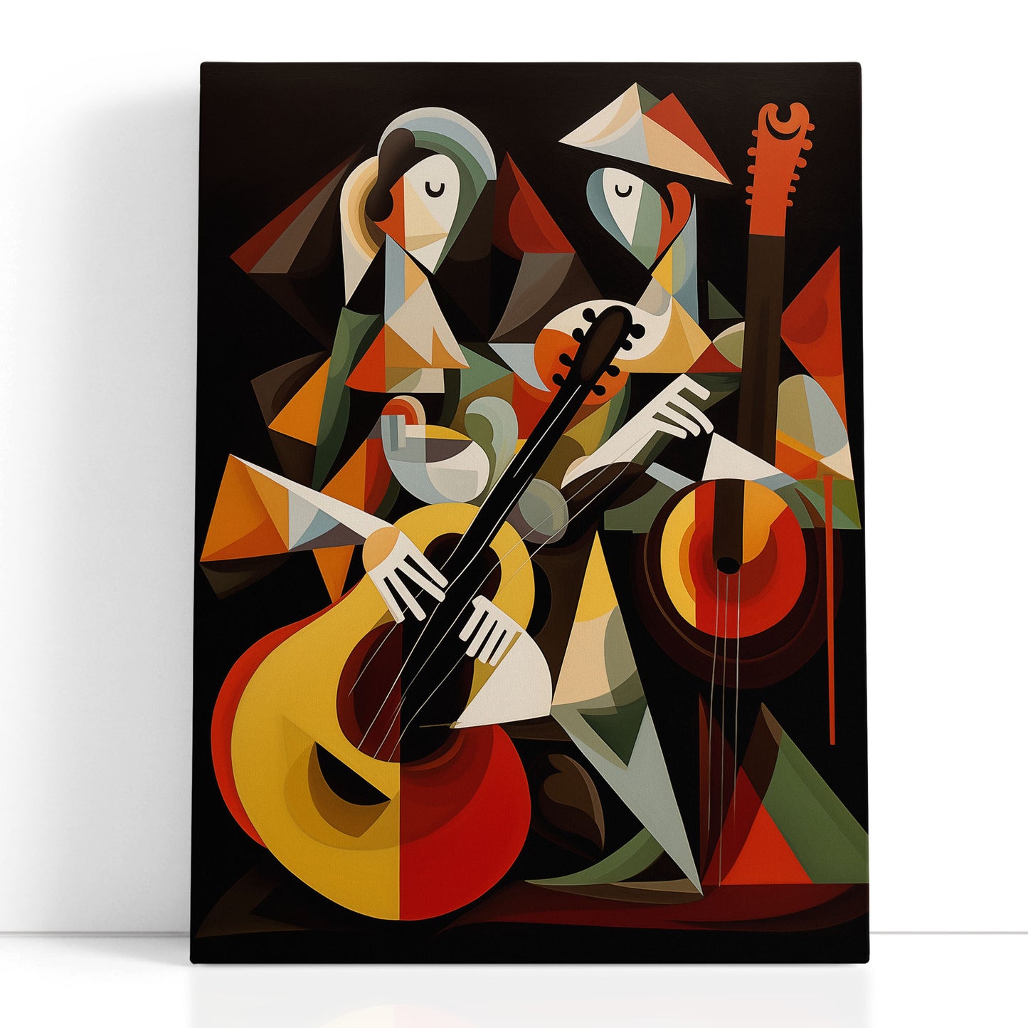 Canvas Art Melodic Figures  