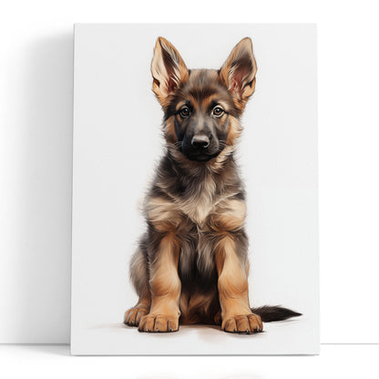 Art Realistic German Shepherd