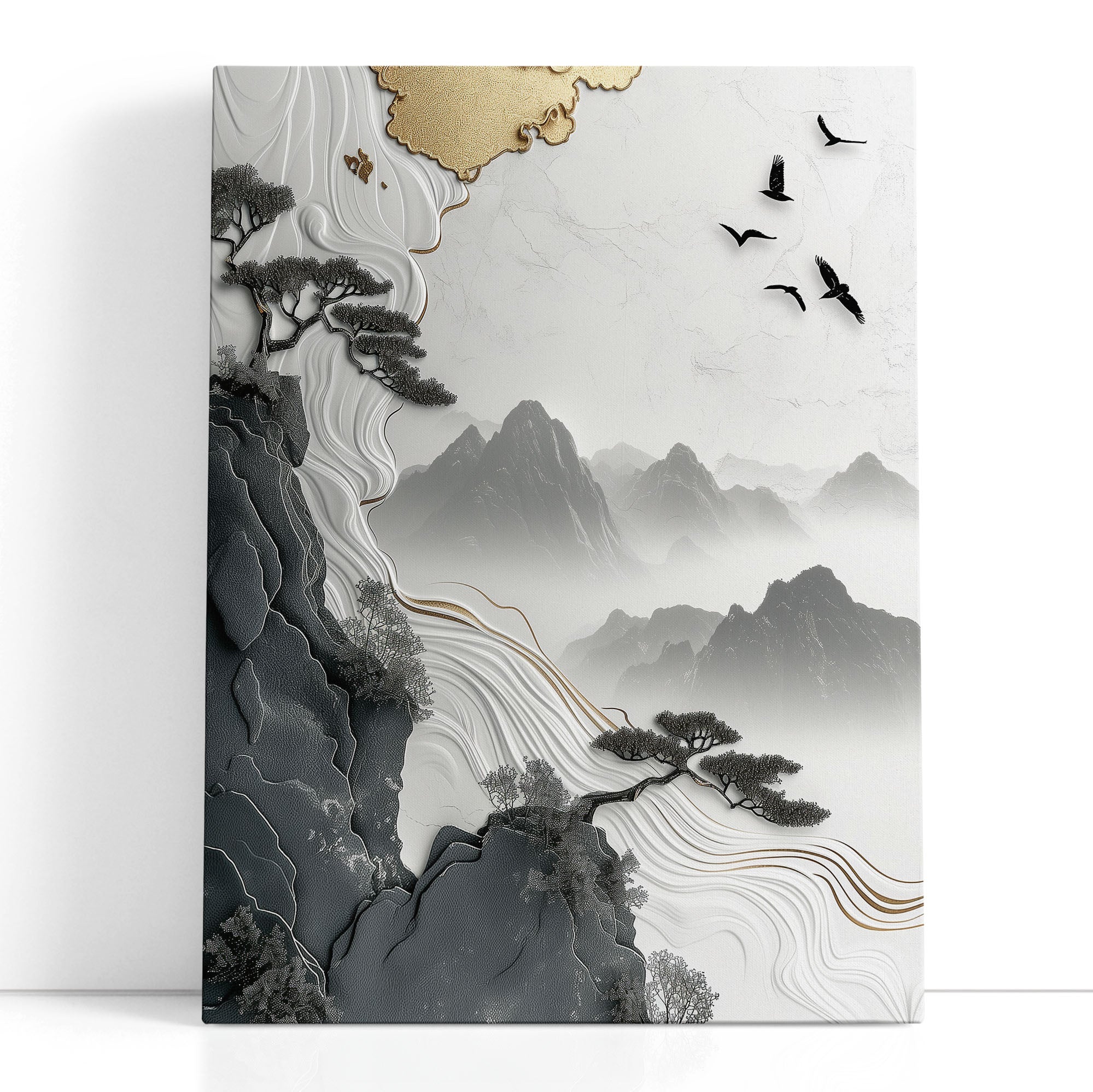 Modern Chinese Landscape Canvas Art