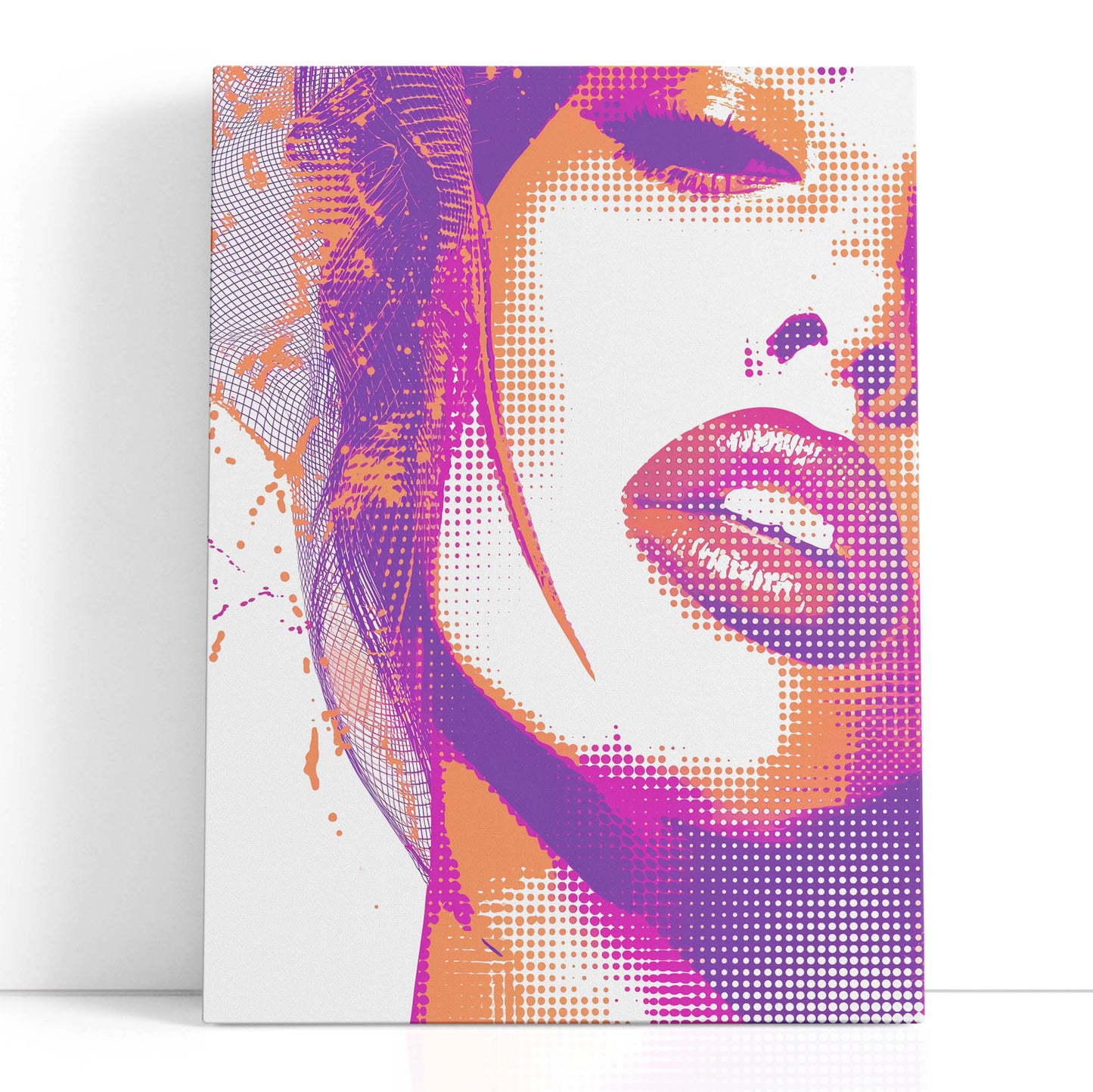 Dot Matrix Canvas Art 