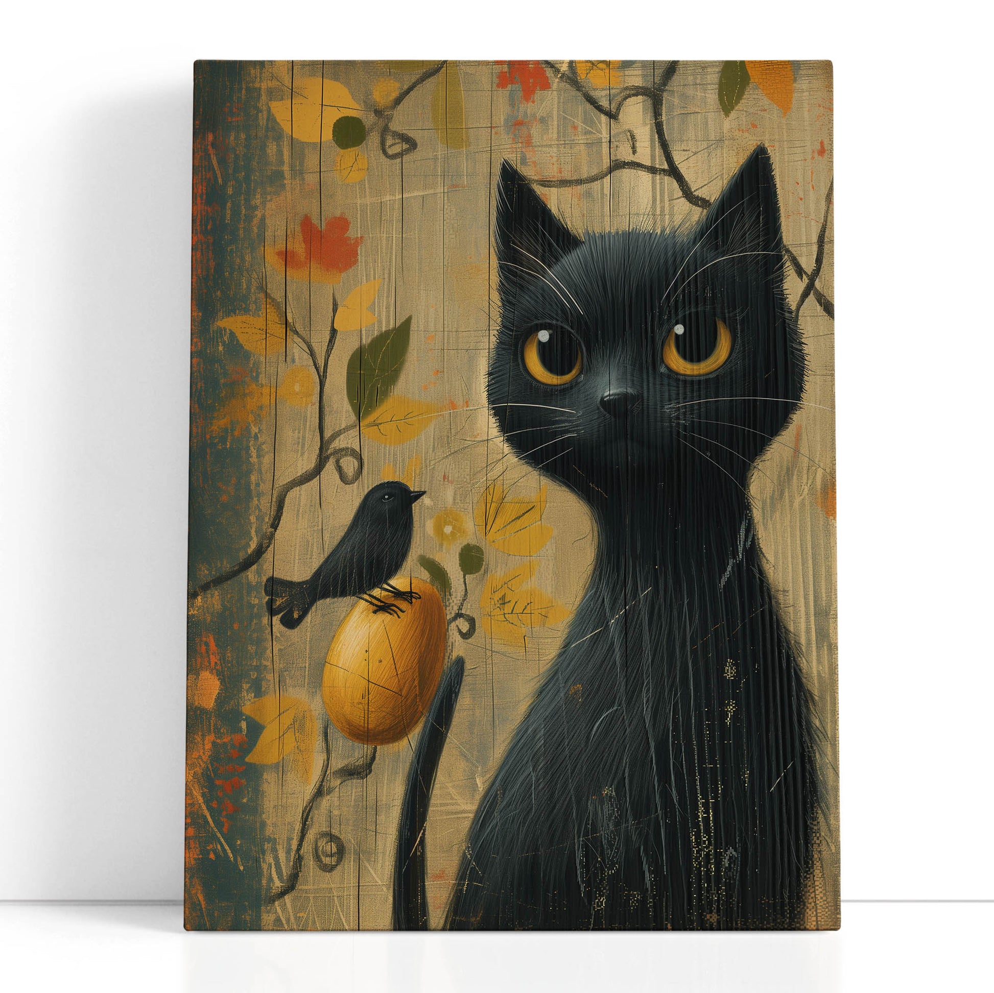 Feline Fall Art