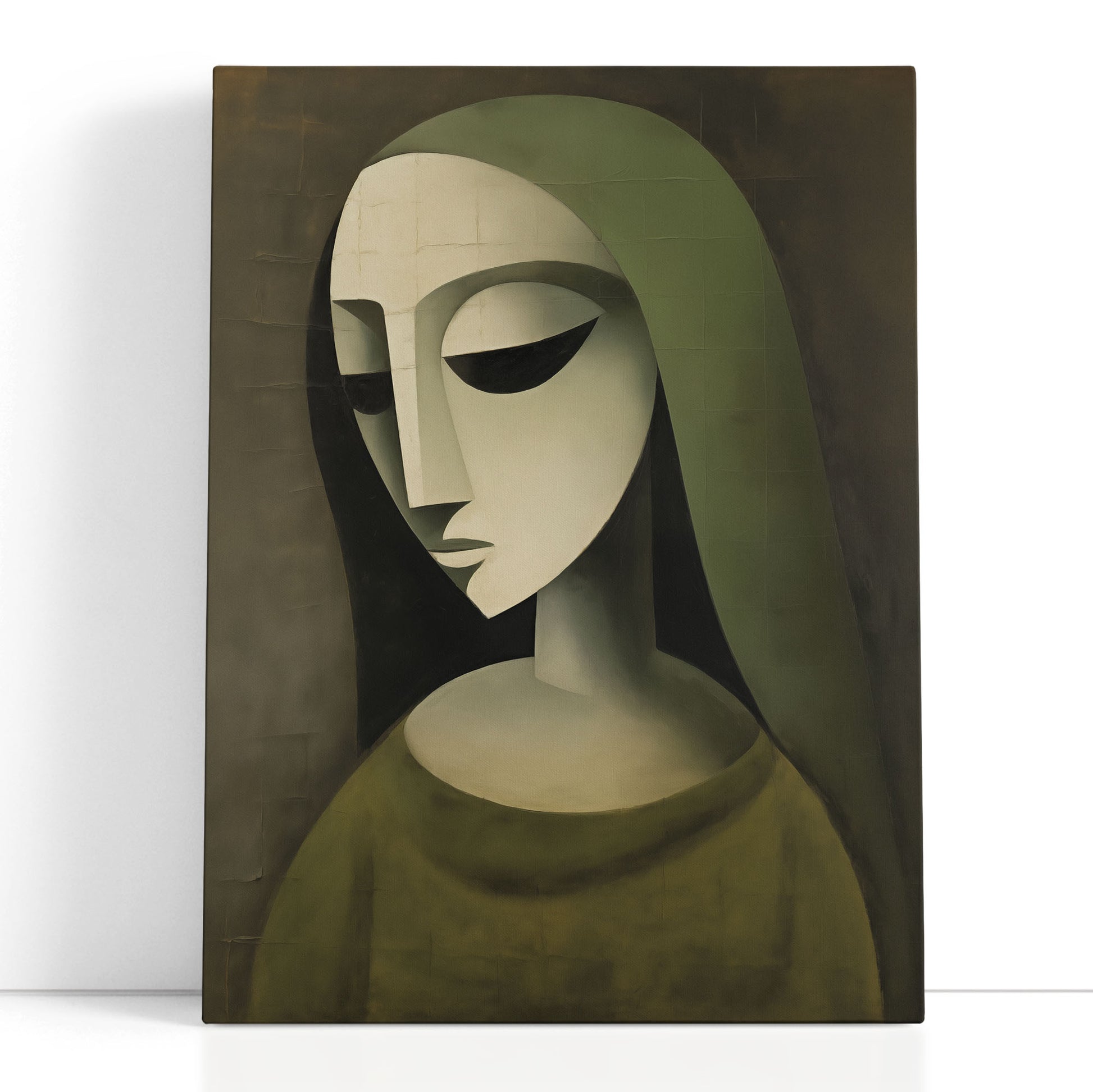 Stylized Woman Canvas Art 