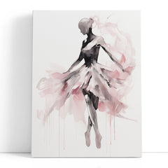 Ballet Twirl Canvas Art