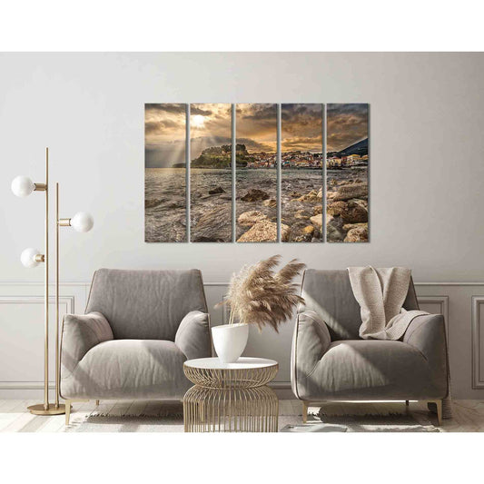 Parga №D1223 Ready to Hang Canvas PrintCanvas art arrives ready to hang, with hanging accessories included and no additional framing required. Every canvas print is hand-crafted, made on-demand at our workshop and expertly stretched around 100% North Amer