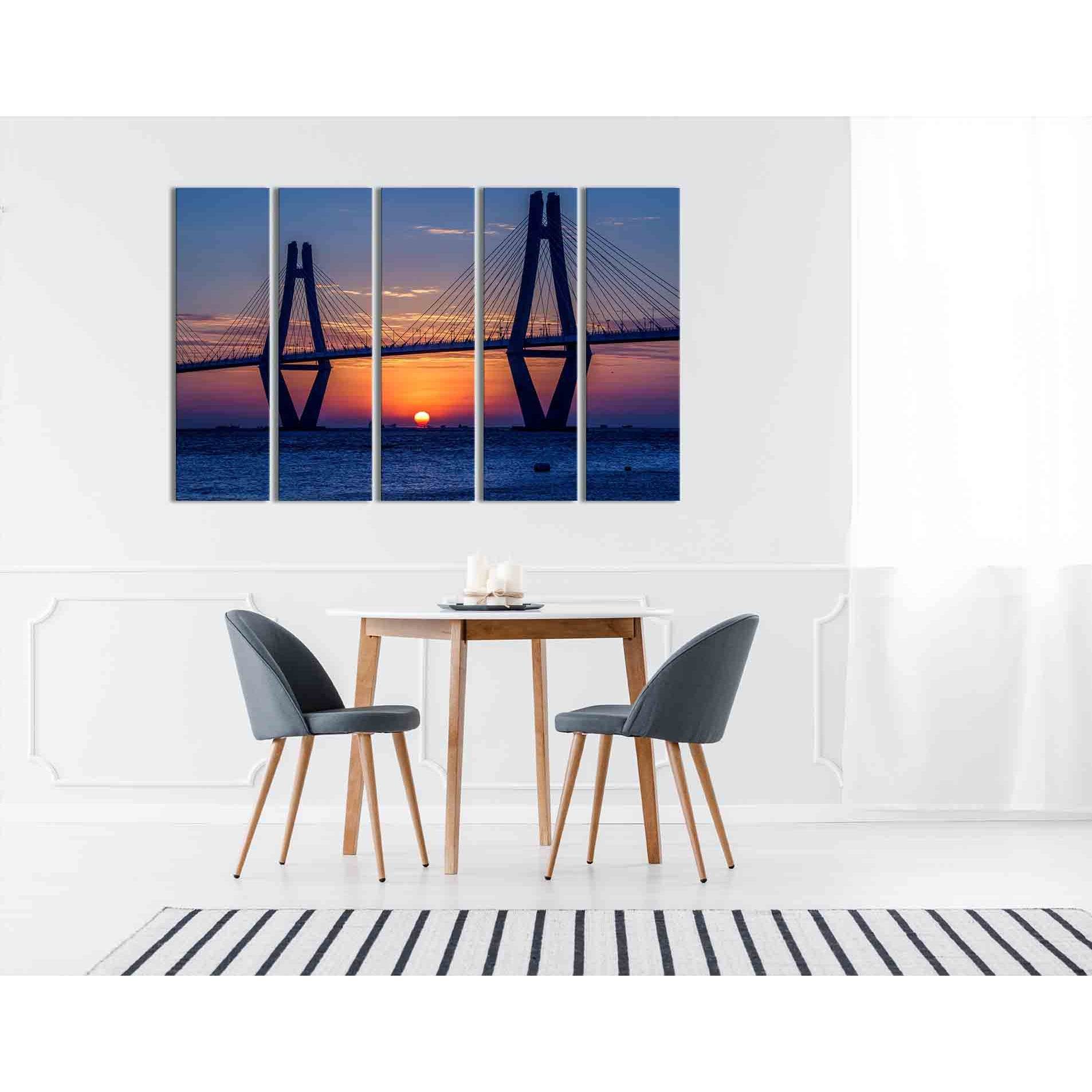 Anzac bridge at sunset №D1235 Ready to Hang Canvas PrintCanvas art arrives ready to hang, with hanging accessories included and no additional framing required. Every canvas print is hand-crafted, made on-demand at our workshop and expertly stretched aroun