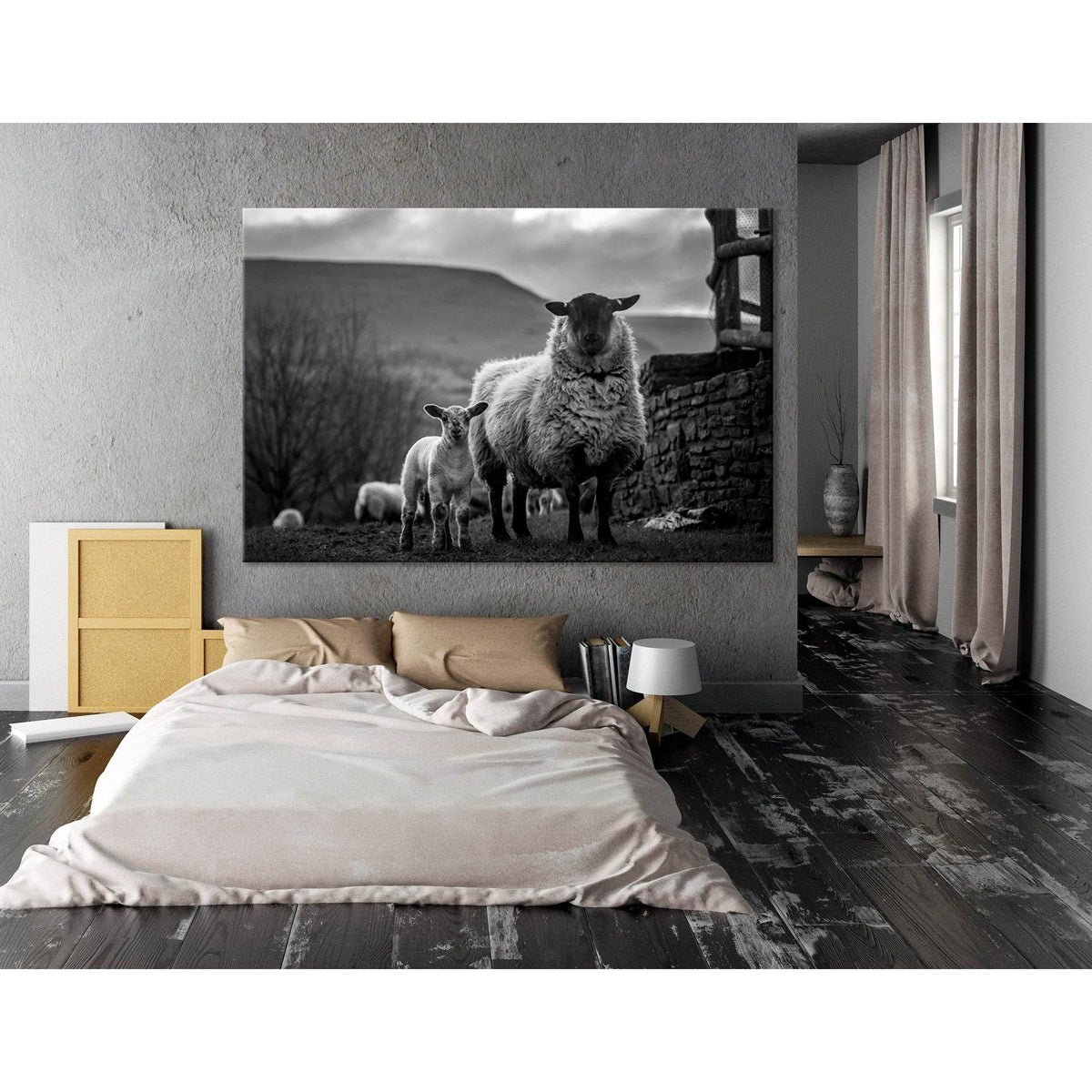 Sheeps In The Herefordshire Countryside №04230 Ready to Hang Canvas PrintCanvas art arrives ready to hang, with hanging accessories included and no additional framing required. Every canvas print is hand-crafted, made on-demand at our workshop and expertl