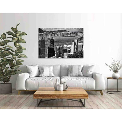 View of Hong-Kong №D2829 Ready to Hang Canvas PrintCanvas art arrives ready to hang, with hanging accessories included and no additional framing required. Every canvas print is hand-crafted, made on-demand at our workshop and expertly stretched around 100