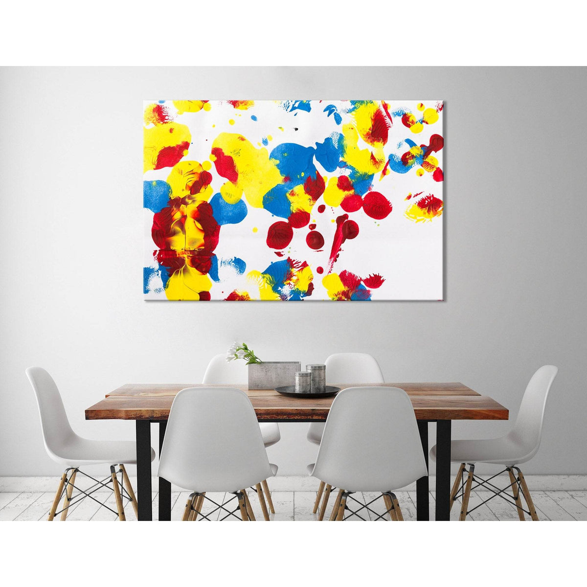 Bright Colorful Abstract №04388 Ready to Hang Canvas PrintCanvas art arrives ready to hang, with hanging accessories included and no additional framing required. Every canvas print is hand-crafted, made on-demand at our workshop and expertly stretched aro