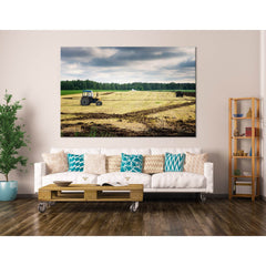 Agricultural Work On The Field In Poland №04238 Ready to Hang Canvas PrintCanvas art arrives ready to hang, with hanging accessories included and no additional framing required. Every canvas print is hand-crafted, made on-demand at our workshop and expert