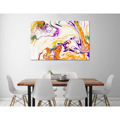 Orange, Purple And Yellow Abstract №04395 Ready to Hang Canvas PrintCanvas art arrives ready to hang, with hanging accessories included and no additional framing required. Every canvas print is hand-crafted, made on-demand at our workshop and expertly str