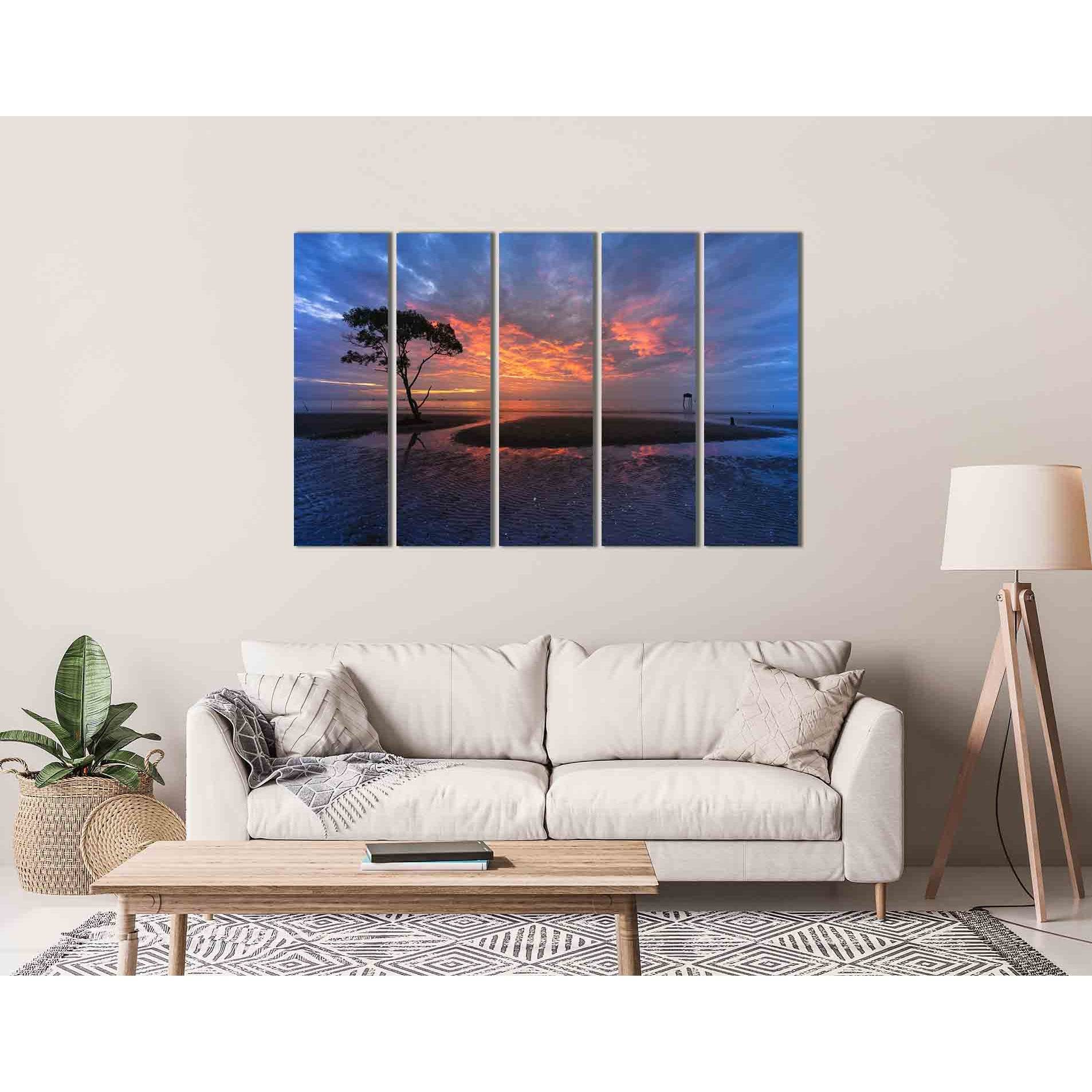 Sunset on the beach №D1750 Ready to Hang Canvas PrintCanvas art arrives ready to hang, with hanging accessories included and no additional framing required. Every canvas print is hand-crafted, made on-demand at our workshop and expertly stretched around 1