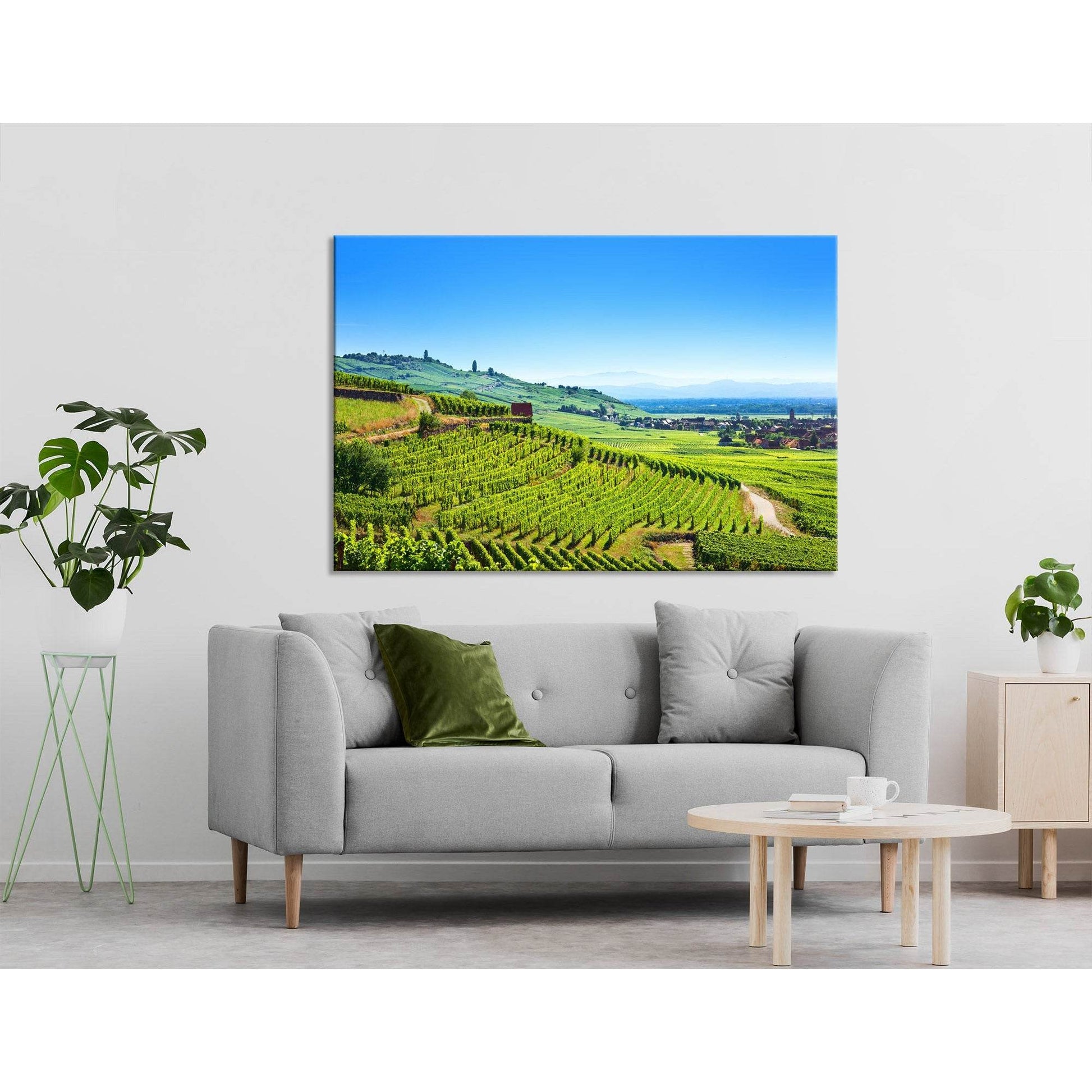 Alsace Fruit Valley Landscape №04217 Ready to Hang Canvas PrintCanvas art arrives ready to hang, with hanging accessories included and no additional framing required. Every canvas print is hand-crafted, made on-demand at our workshop and expertly stretche