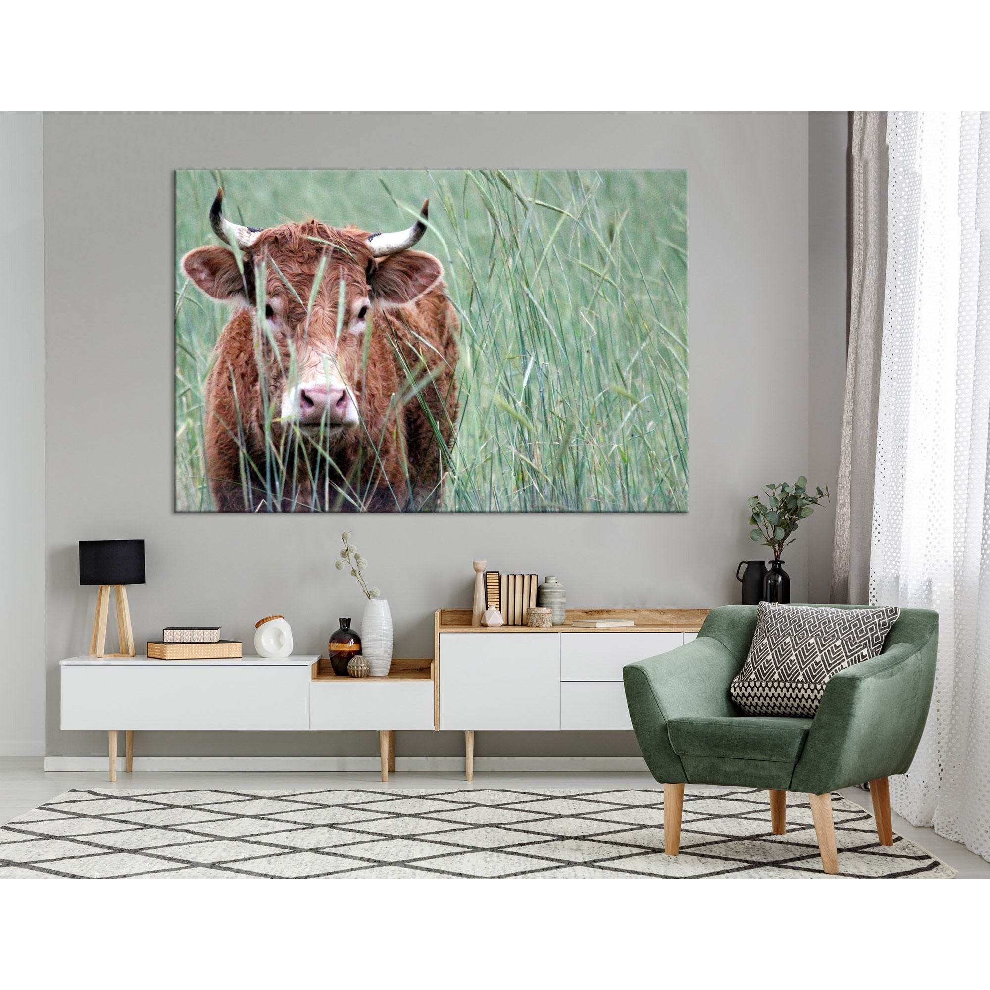 Holstein Cow On The Field №04234 Ready to Hang Canvas PrintCanvas art arrives ready to hang, with hanging accessories included and no additional framing required. Every canvas print is hand-crafted, made on-demand at our workshop and expertly stretched ar