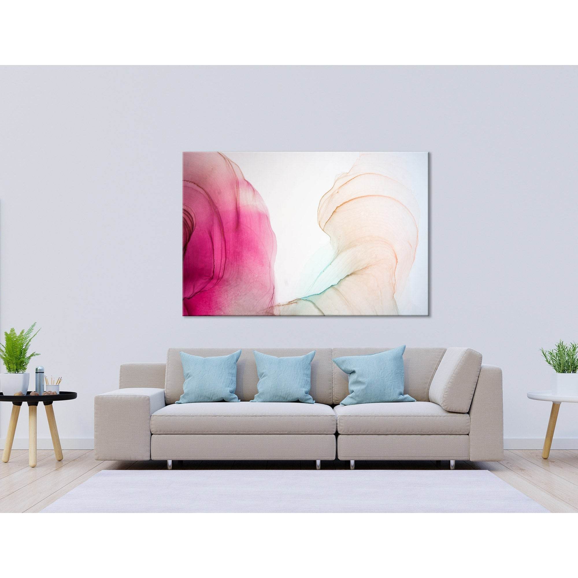 Crimson Rose Abstract №04276 Ready to Hang Canvas PrintCanvas art arrives ready to hang, with hanging accessories included and no additional framing required. Every canvas print is hand-crafted, made on-demand at our workshop and expertly stretched around
