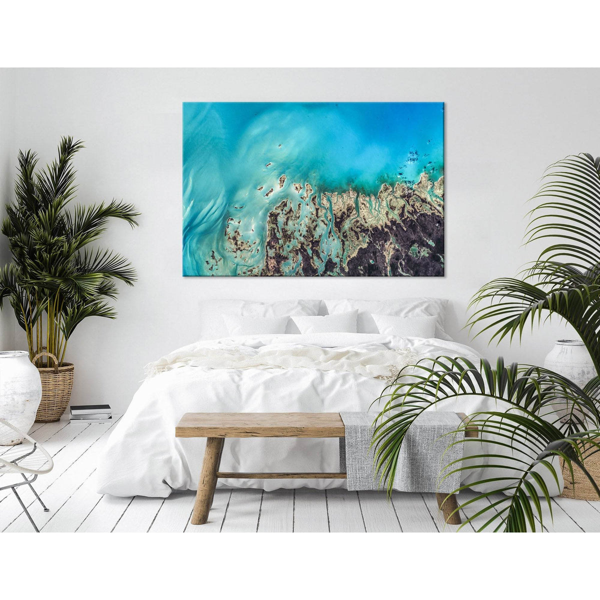 Island In The Ocean №04282 Ready to Hang Canvas PrintCanvas art arrives ready to hang, with hanging accessories included and no additional framing required. Every canvas print is hand-crafted, made on-demand at our workshop and expertly stretched around 1