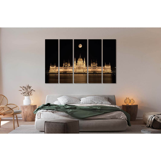 Fisherman's bastion at night №D2845 Ready to Hang Canvas PrintCanvas art arrives ready to hang, with hanging accessories included and no additional framing required. Every canvas print is hand-crafted, made on-demand at our workshop and expertly stretched