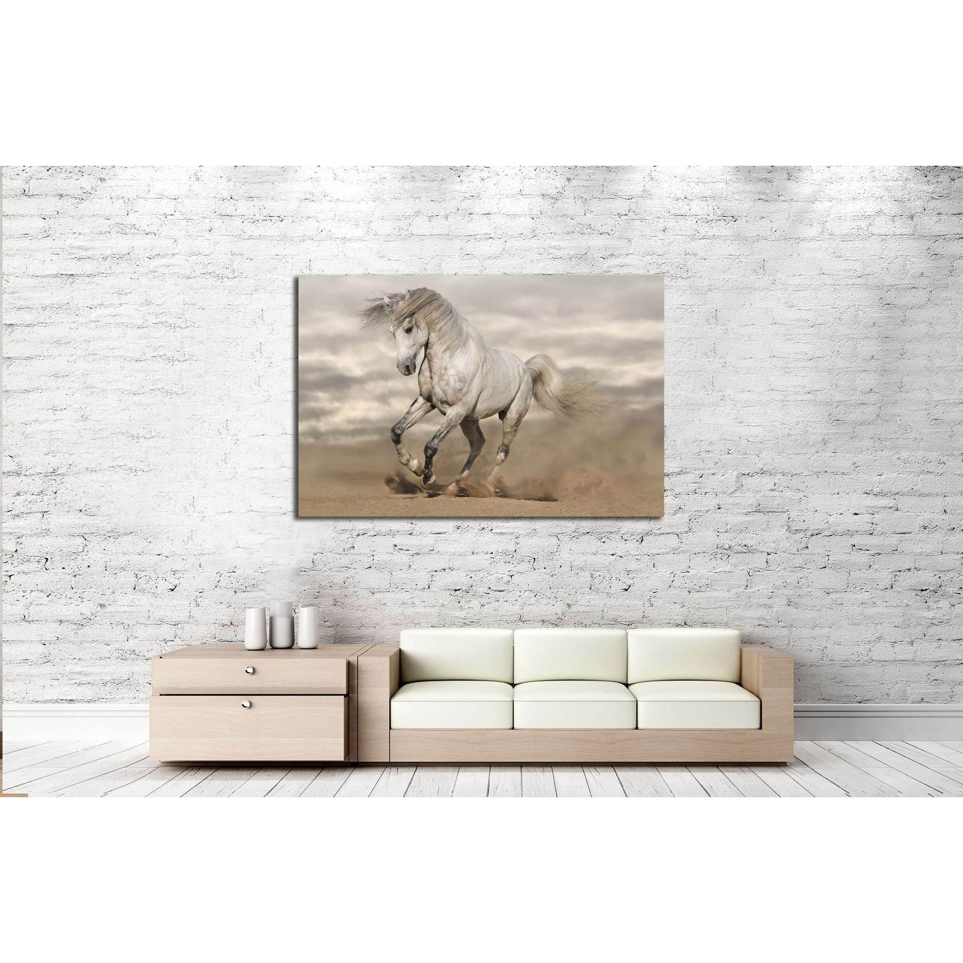 Horse canvas art №5011Canvas art arrives ready to hang, with hanging accessories included and no additional framing required. Every canvas print is hand-crafted, made on-demand at our workshop and expertly stretched around 100% North American Pine wood st