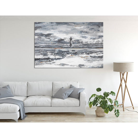 Wanderer Away Abstract №04326 Ready to Hang Canvas PrintCanvas art arrives ready to hang, with hanging accessories included and no additional framing required. Every canvas print is hand-crafted, made on-demand at our workshop and expertly stretched aroun