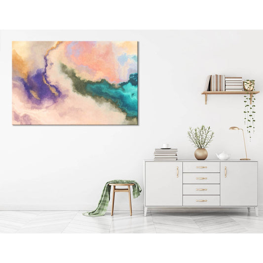 Colored Clouds Abstract №04343 Ready to Hang Canvas PrintCanvas art arrives ready to hang, with hanging accessories included and no additional framing required. Every canvas print is hand-crafted, made on-demand at our workshop and expertly stretched arou