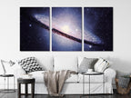Canvasprint van het Sombrero-sterrenstelsel, wandkunst uit de ruimte, astronomische Melkwegkunstprint, sterren uit het kosmische universum, fotografie van nevels in de diepe ruimte