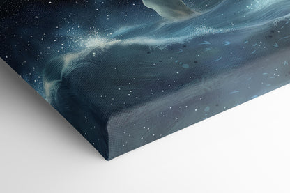 Starlit Seascape Canvas Print