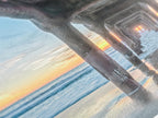 Under the Pier Canvas Print, Sunset Beach Wall Art, Large Coastal Art, California Ocean View, Pier Canvas Artwork, Modern Nautical Decor