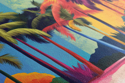   Lively Palms Wall Hanging