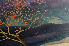 Dreamy Night Sky Tree Print