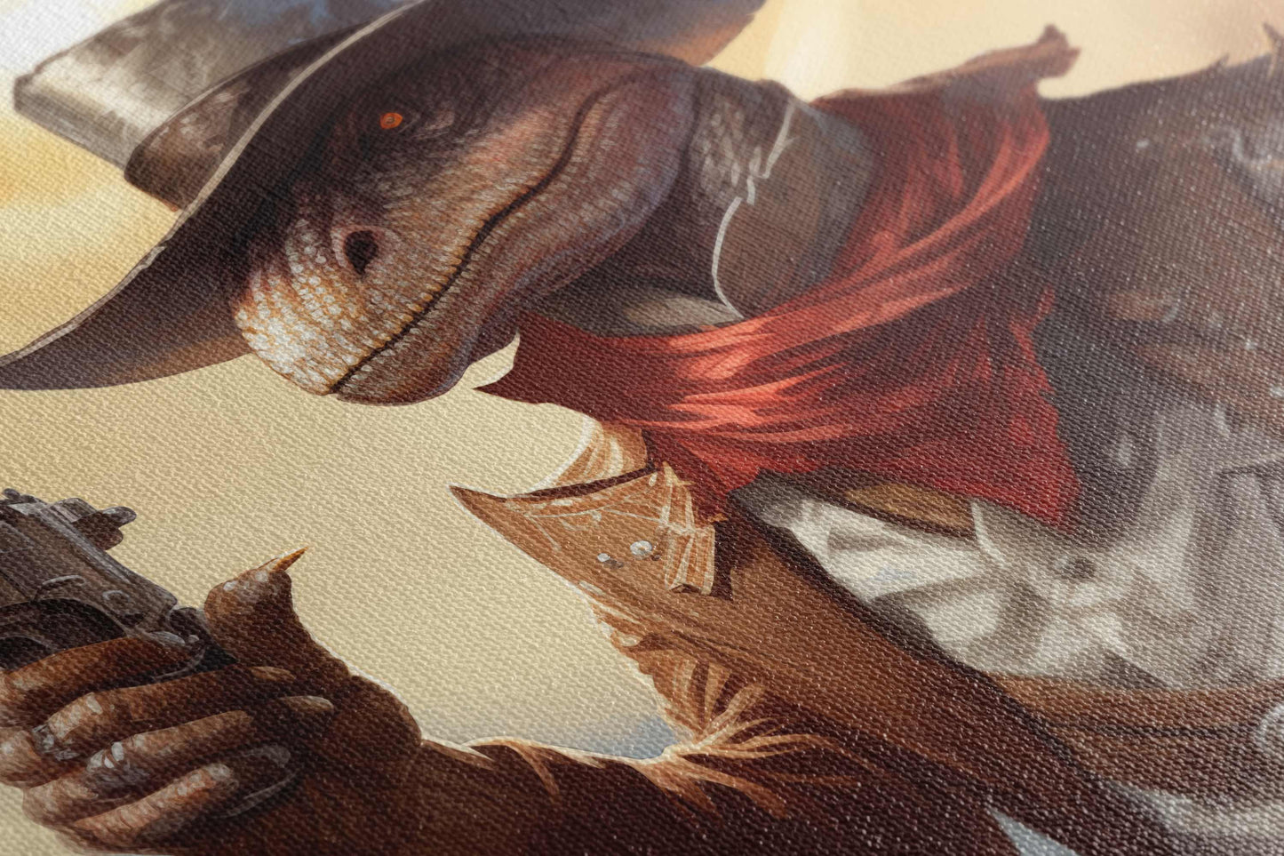 Wild West Dino Artwork