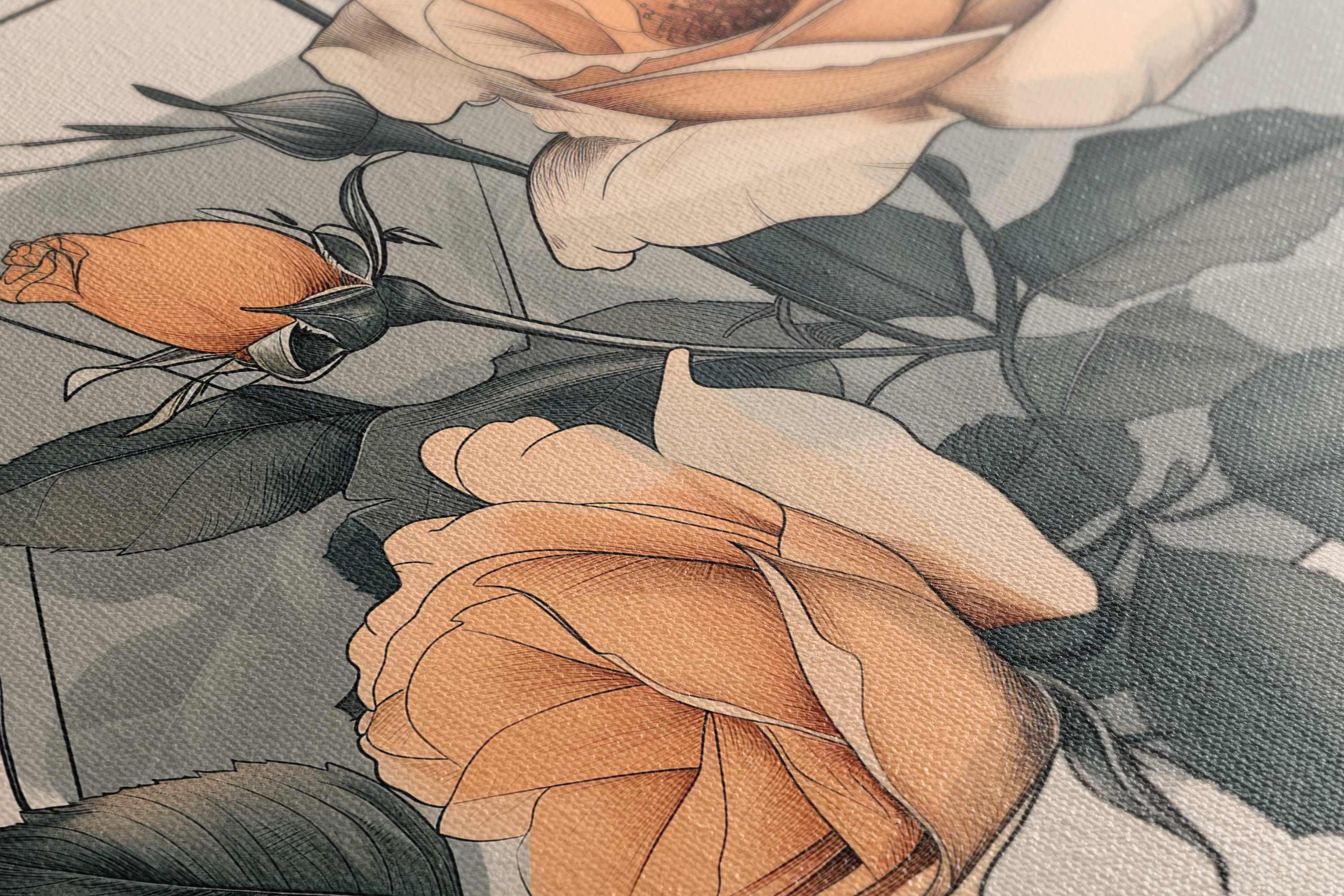 Contemporary Floral Canvas Print