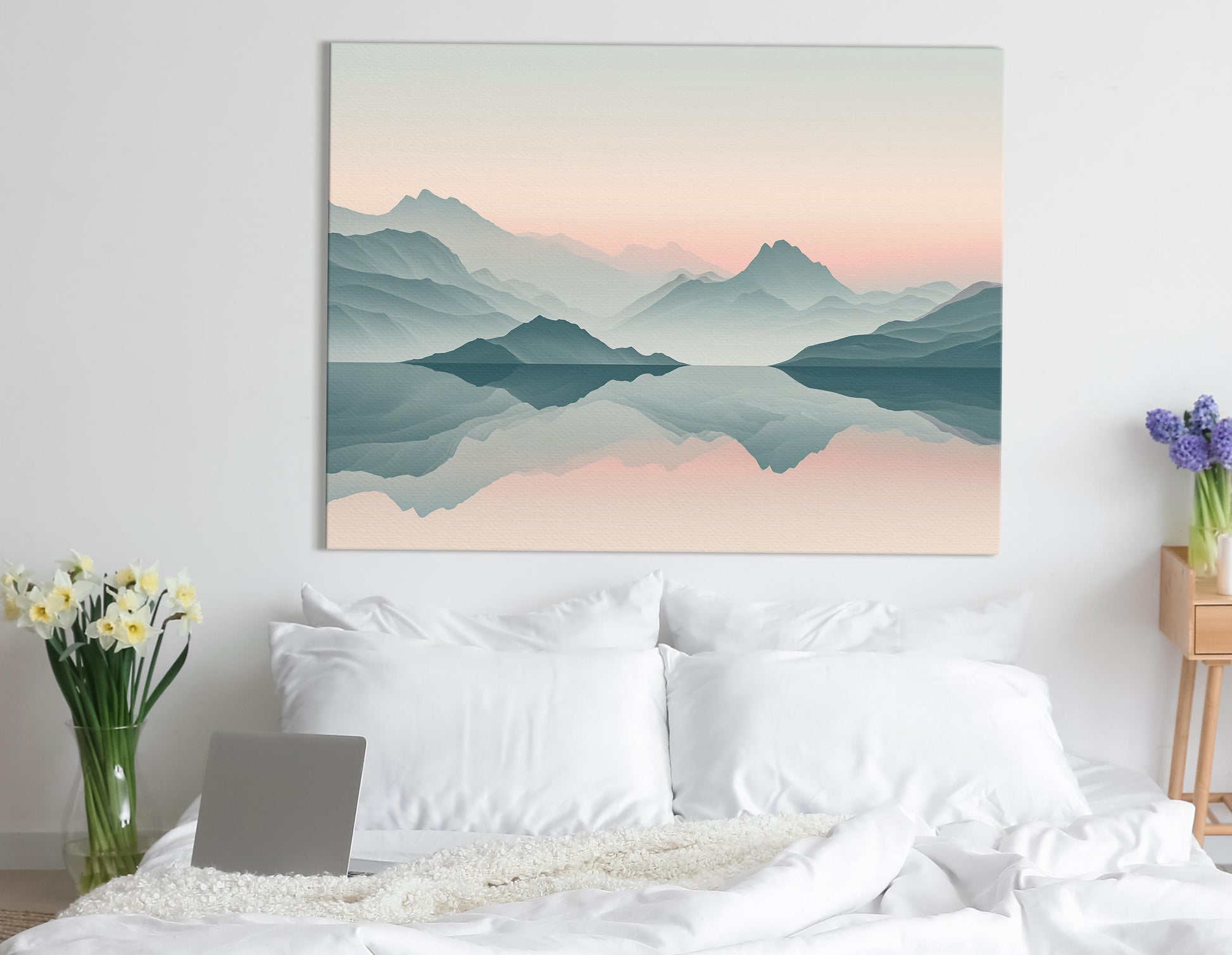 Mountain Reflection Wall Art 