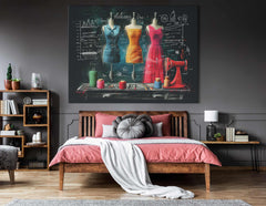 Designer's Dream Tailor Mannequin Wall Hanging