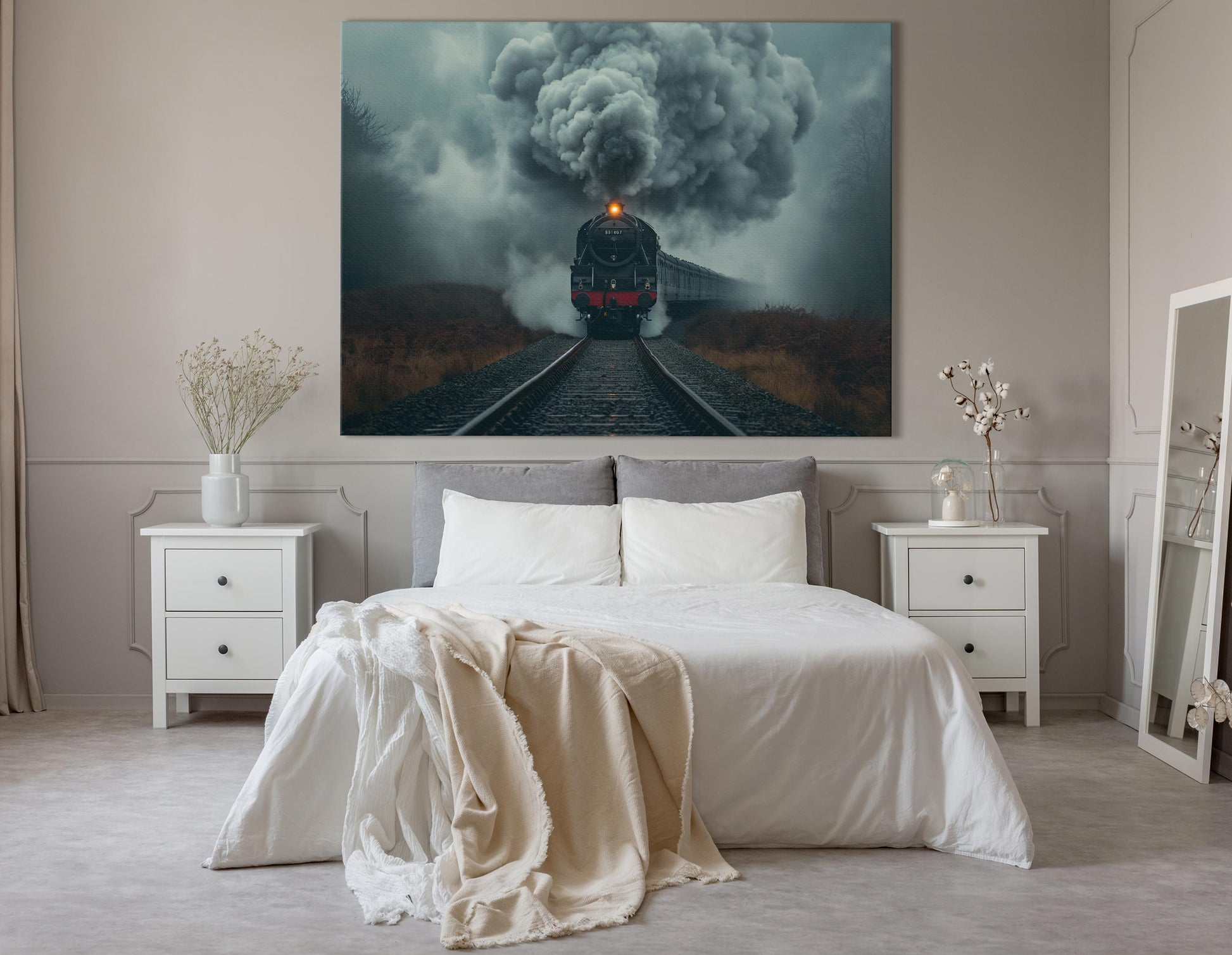   Steam Engine Painting